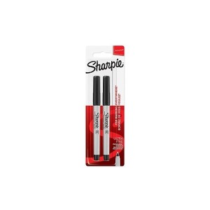 Sharpie Permanent Marker Ultra Fine 2 szt. czarny, S0811200, 1985878