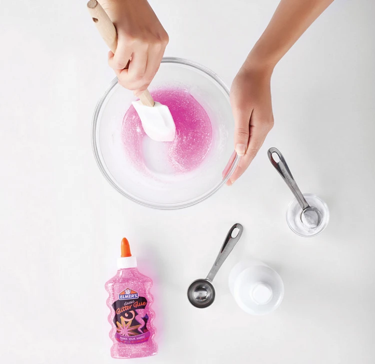 ELMER'S GLITTER GLUE PINK klej z brokatem różowy, 2077249