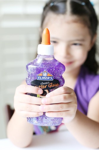 ELMER'S GLITTER GLUE PURPLE klej z brokatem fioletowy, 2077253