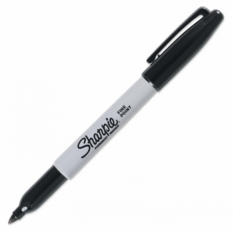 Sharpie Marker mazak permanentny Fine Point czarny, S0810930