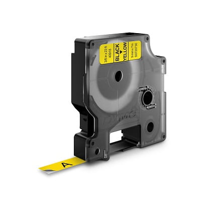 Taśma D1 - 9 mm x 7 m, czarny / żółty, 40918, S0720730