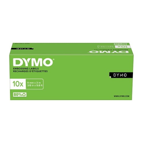 DYMO taśma 3D, 3m, 9mm, niebieska, S0898140, 520106