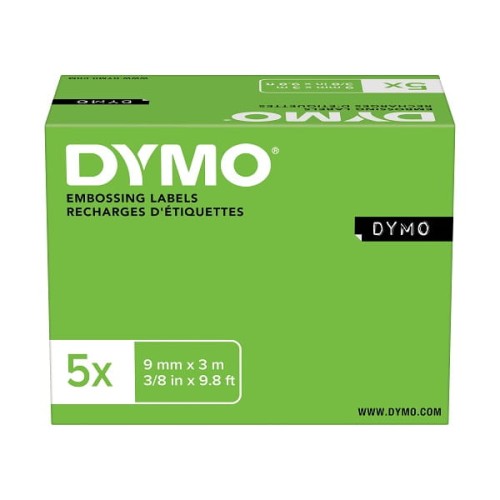 DYMO Taśma 3D, blister 3 rolki, 3m, 9mm, mix, S0847750