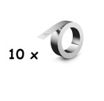 DYMO taśma aluminiowa samoprzylepna VALUE PACK 10 szt - 12mm x 3.65 m, 35800, S0720180_10