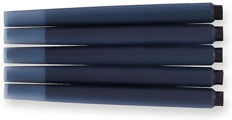 PARKER Naboje z atramentem Quink Standard 5 szt. czarne