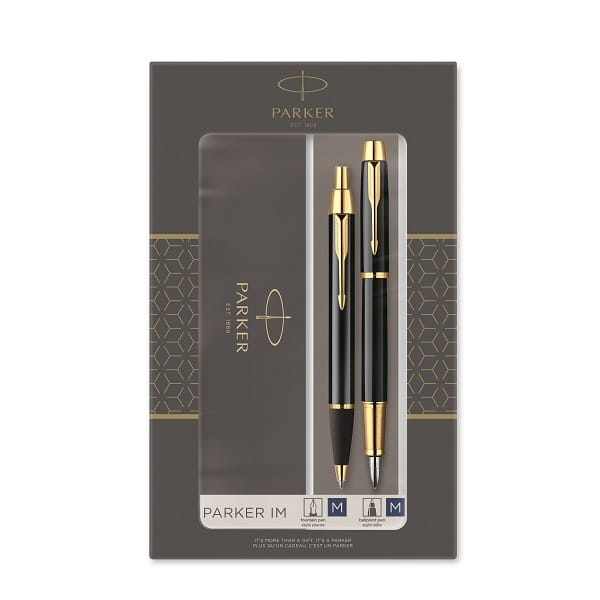 PARKER Zestaw podarunkowy duo IM BLACK GT
