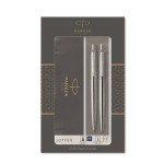 PARKER Zestaw podarunkowy duo JOTTER STAINLESS STEEL CT (długopis + ołówek automatyczny), 2093256