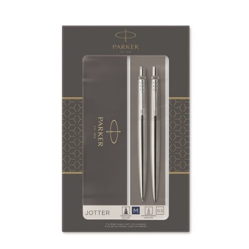 PARKER Zestaw podarunkowy duo JOTTER STAINLESS STEEL CT