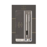 PARKER Zestaw podarunkowy duo JOTTER STAINLESS STEEL CT (długopis + pióro wieczne), 2093258