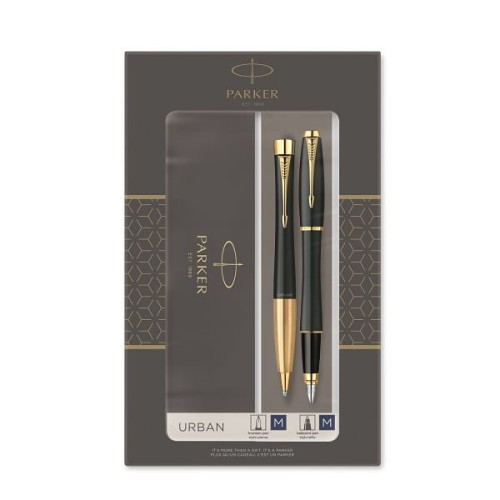 PARKER Zestaw podarunkowy duo URBAN BLACK GT