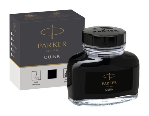 PARKER Atrament Quink w butelce 57 ml czarny, 1950375