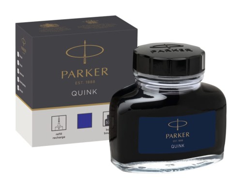 PARKER Atrament Quink w butelce 57 ml niebieski, 1950376