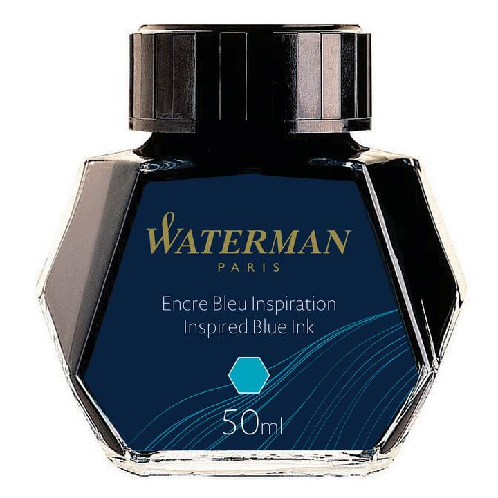 WATERMAN Atrament w butelce 50 ml Niebieski Morze Południowe (jasnoniebieski - turkusowy), S0110810