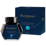 WATERMAN Atrament w butelce 50 ml Niebieski Morze Południowe turkusowy, S0110810