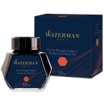 WATERMAN Atrament w butelce 50 ml czerwony, S0110730