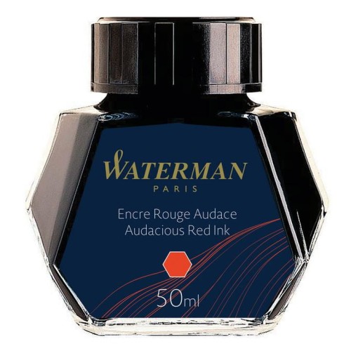 WATERMAN Atrament w butelce 50 ml czerwony, S0110730
