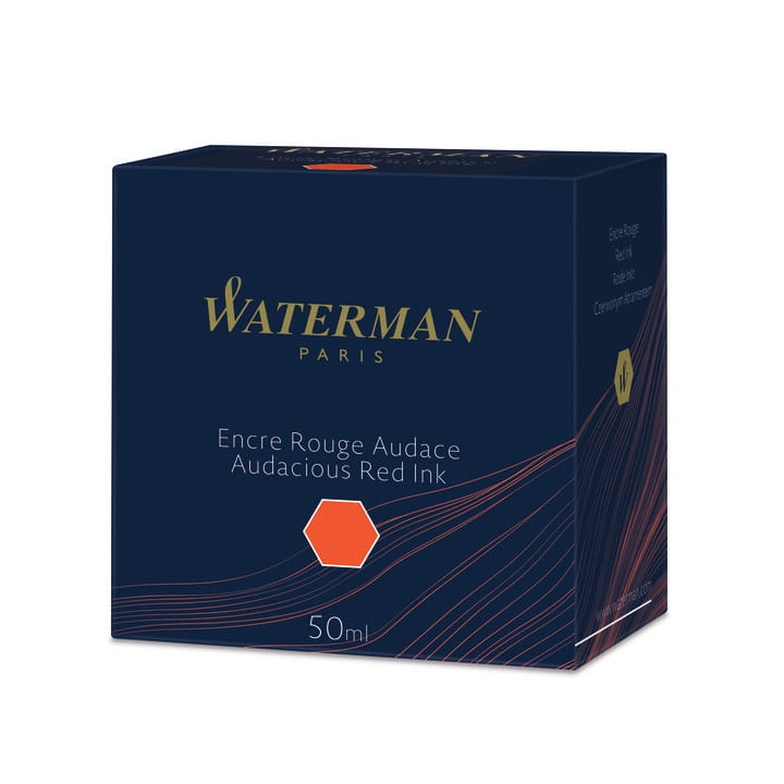 WATERMAN Atrament w butelce 50 ml czerwony, S0110730
