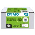 DYMO Etykiety adresowe 101x54 mm białe VALUE PACK 6 szt. po 220 etykiet - 99014 / 2093092