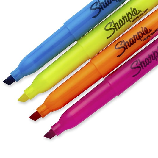 Sharpie Marker zakreślacz highlighter 8 szt. mix kolorów, 2110121
