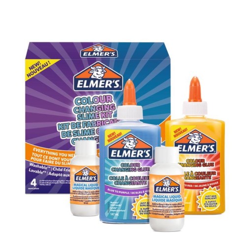 ELMER'S elmers zestaw kreatywny glutki - zmieniający kolor, 2109487