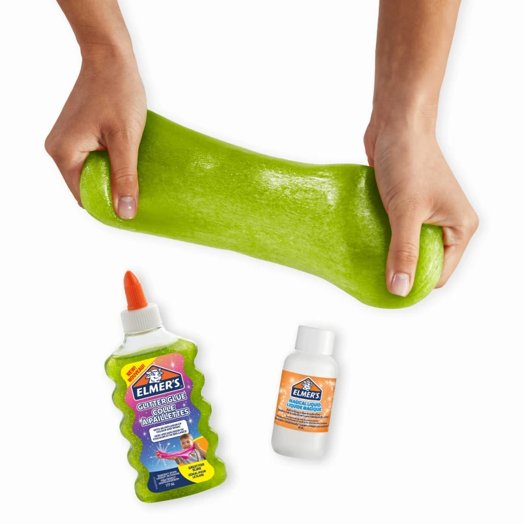 ELMER'S GLITTER GLUE GREEN elmers klej z brokatem jasnozielony, 2107068