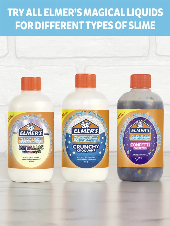 ELMER'S Magiczny Płyn Aktywator do Slime elmers 259 ml METALICZNY, 2109492