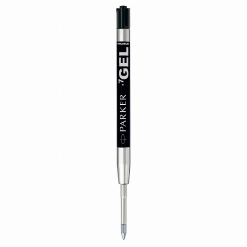 PARKER wkłady żelowe economy Quink GEL do długopisów 2 szt. M czarne, 2136231