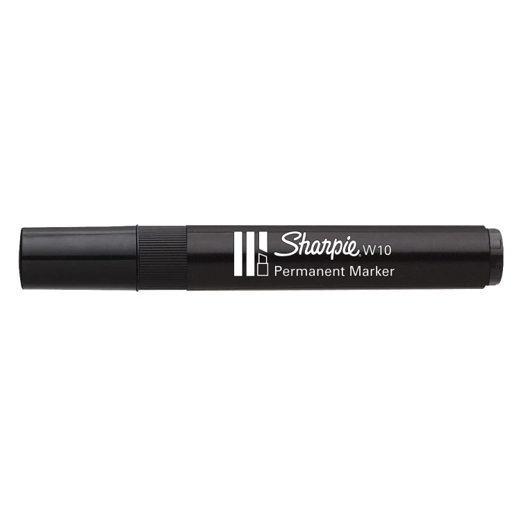 Sharpie Permanent Marker W10 ścięty czarny, S0192654