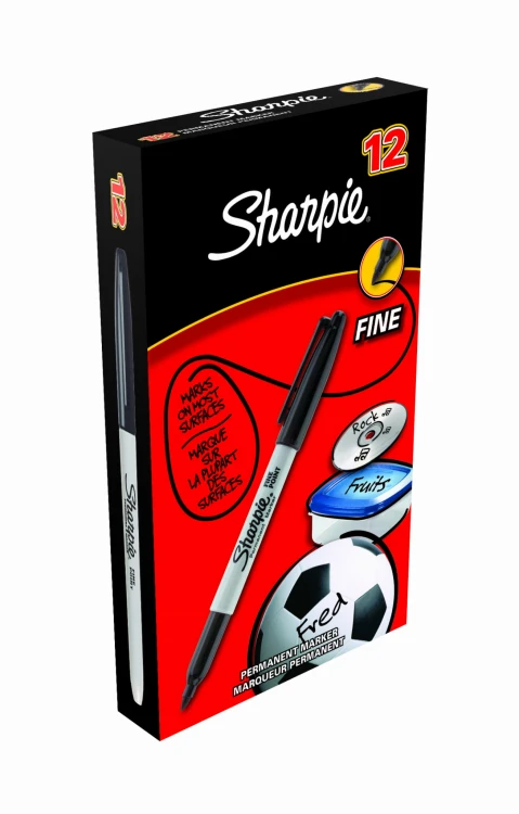 Sharpie Marker mazak permanentny Fine Point czarny, S0810930
