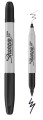Sharpie Permanent Marker Twin Tip czarny, S0811100