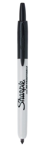 Sharpie Permanent Marker Fine RETRACTABLE czarny, S0810840