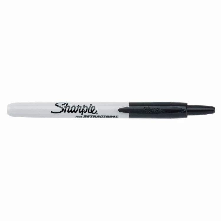 Sharpie Permanent Marker Fine RETRACTABLE czarny, S0810840