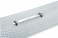 Taśma stal nierdzewna bez kleju 12 mm x 6.40 m