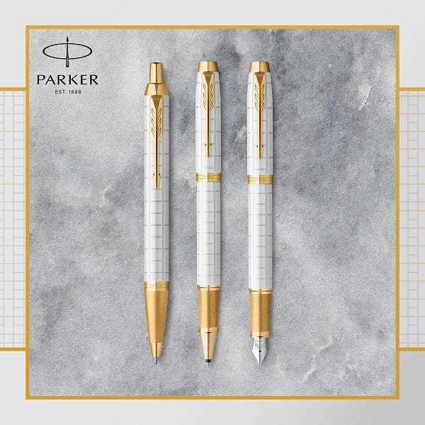 PARKER Pióro wieczne IM PREMIUM Pearl GT (M), 2143652