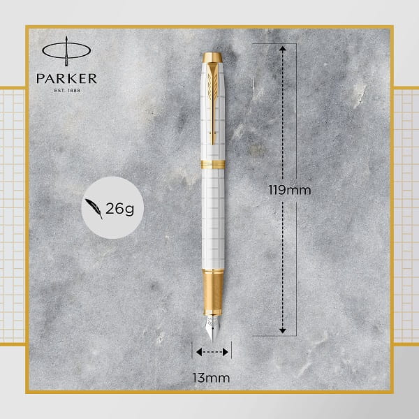 PARKER Pióro wieczne IM PREMIUM Pearl GT (M), 2143652