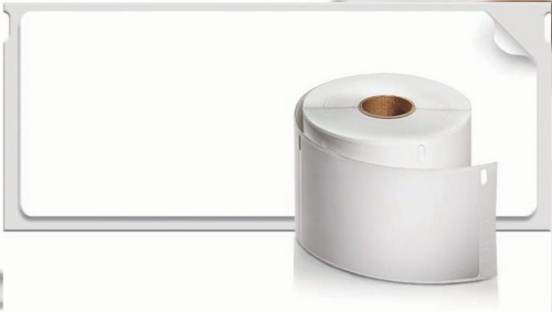 Pakiet Duża etykieta adresowa - 89 x 36 mm, biała, 24 rolki po 260 etykiet, 99012, S0722400, S0722390