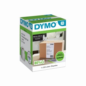 DYMO Duża etykieta logistyczna wysyłkowa kurierska XXL  - 104 x 159 mm, dla modelu LW XL, S0904980