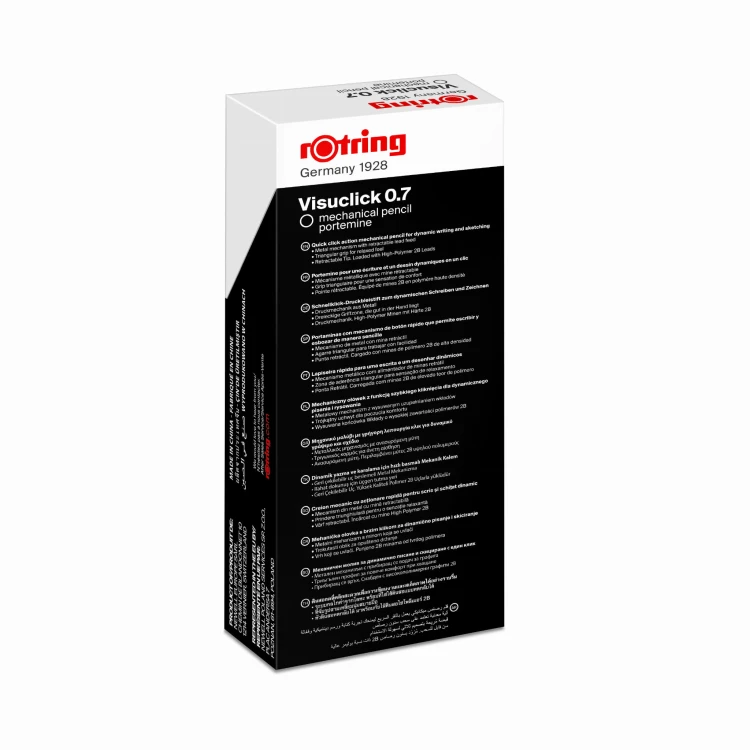 ROTRING Ołówek mechaniczny 0,7 mm VISUCLICK NIEBIESKI, 2088548