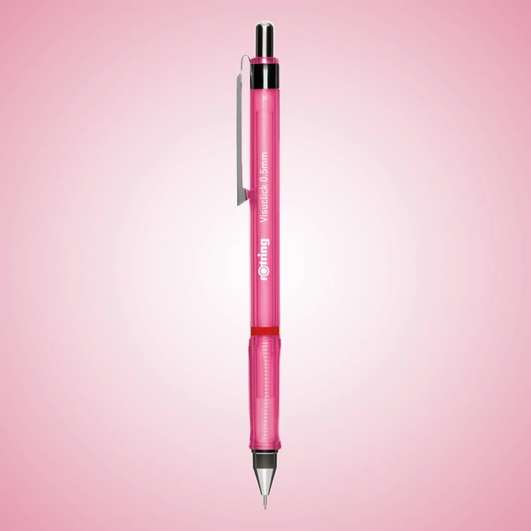 ROTRING Ołówek mechaniczny 0,5 mm VISUCLICK różowy, 2089095