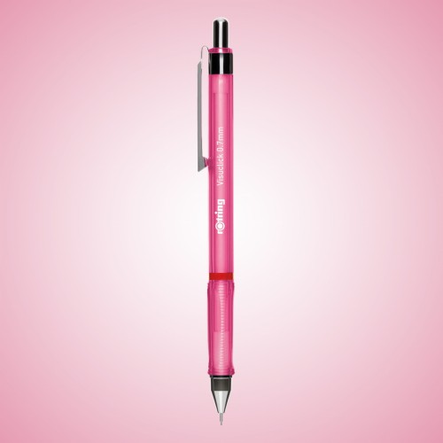 ROTRING Ołówek mechaniczny 0,7 mm VISUCLICK różowy, 2089094