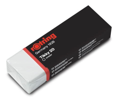 ROTRING Gumka TIKKY 20 biała, S0195831