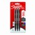 Sharpie S-GEL długopis żelowy CZARNY 3 szt. wkład niebieski/czarny/czerwony, 2136596