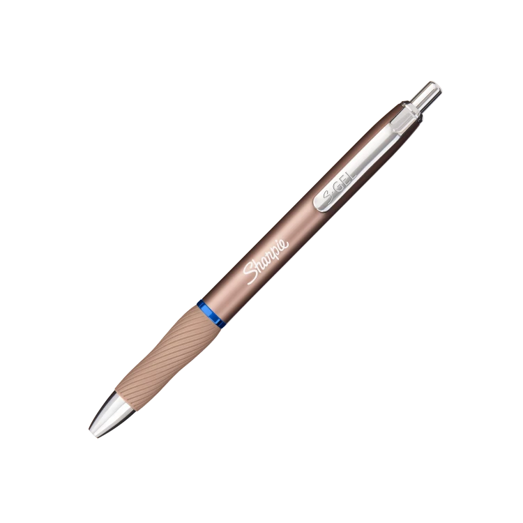 Sharpie S-GEL METAL długopis żelowy ZŁOTY wkład niebieski, 2162642z