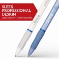 Sharpie S-GEL FASHION długopis żelowy BIAŁY wkład niebieski, 2162641