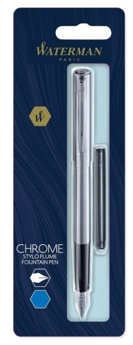 WATERMAN Pióro wieczne ALLURE chrome CT (srebrny), S0174956