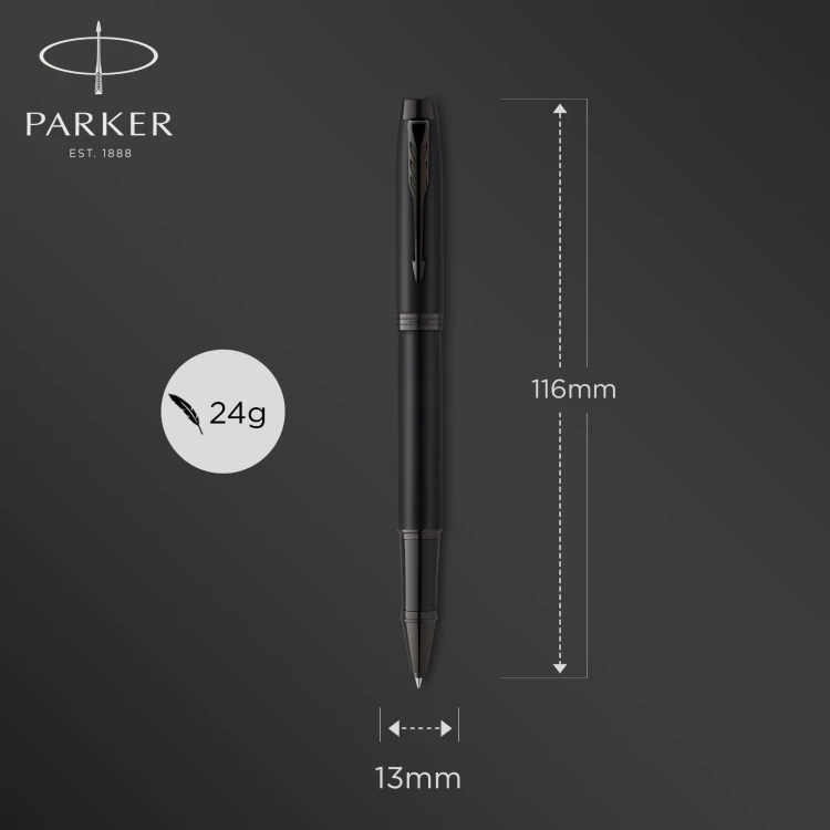 PARKER Pióro kulkowe IM ACHROMATIC Black, 2127743