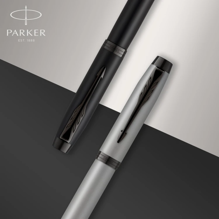PARKER Pióro kulkowe IM ACHROMATIC Black, 2127743