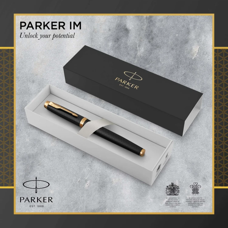 PARKER Pióro wieczne IM PREMIUM BLACK GT (F), 1931646