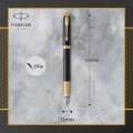 PARKER Pióro wieczne IM PREMIUM BLACK GT (F), 1931646