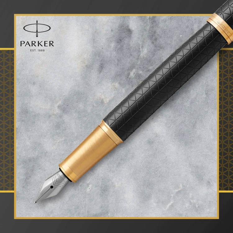 PARKER Pióro wieczne IM PREMIUM BLACK GT (F), 1931646